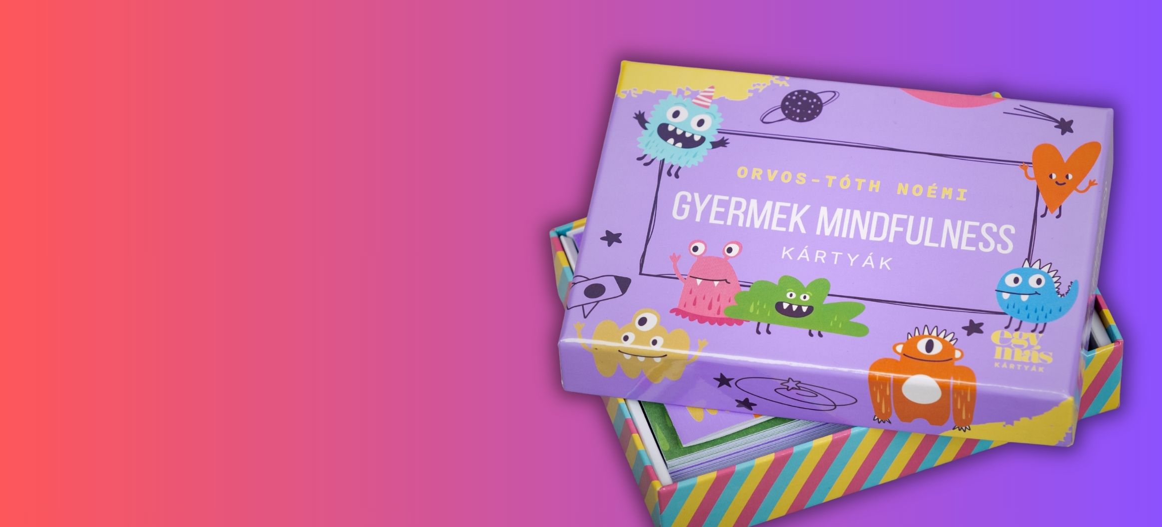 Gyerek mindfulness<br>kártyák