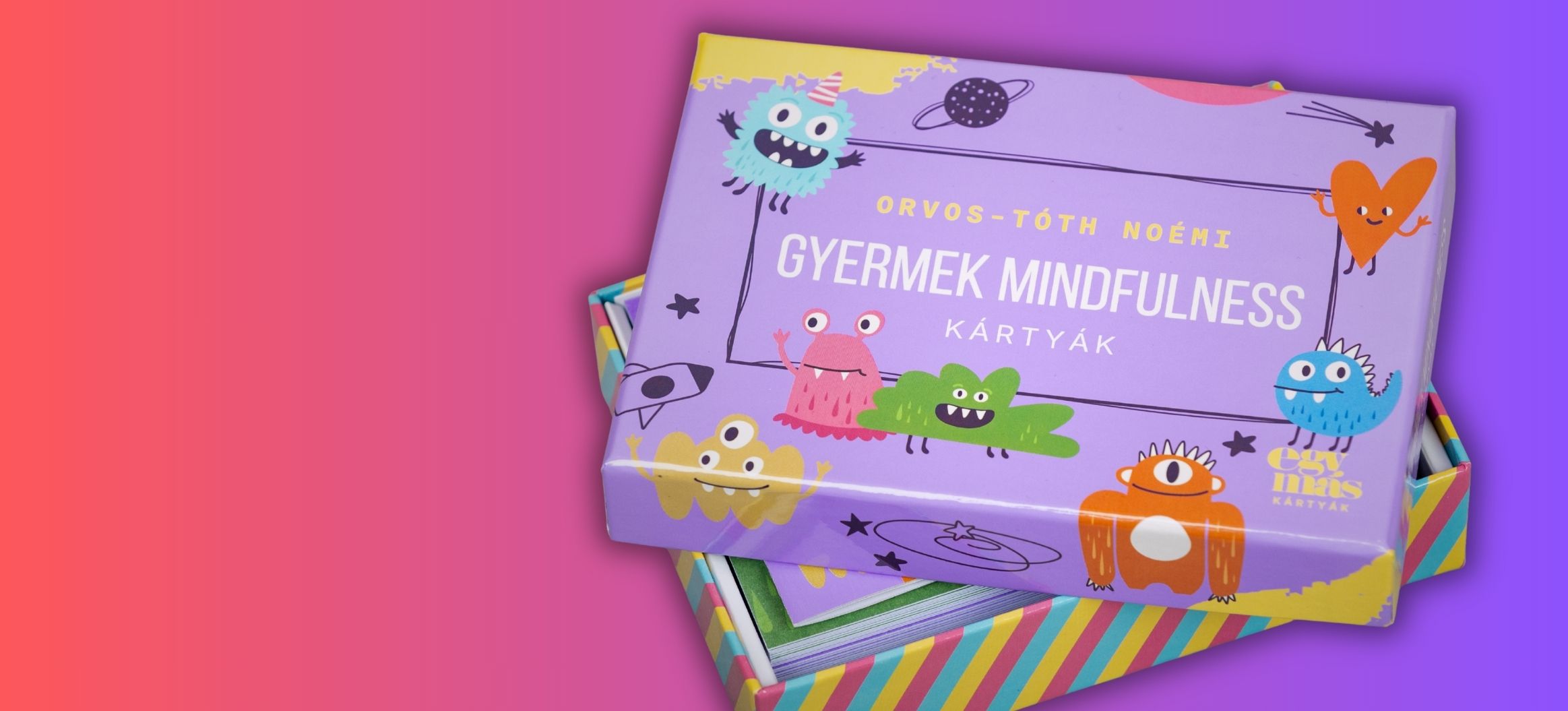 Gyerek mindfulness<br>kártyák